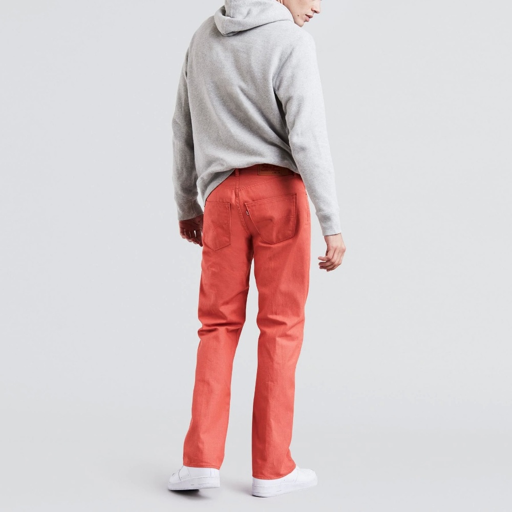 Levi's Pink 501 Original Shrink-To-Fit Jeans 34x32 - Picture 3 of 8